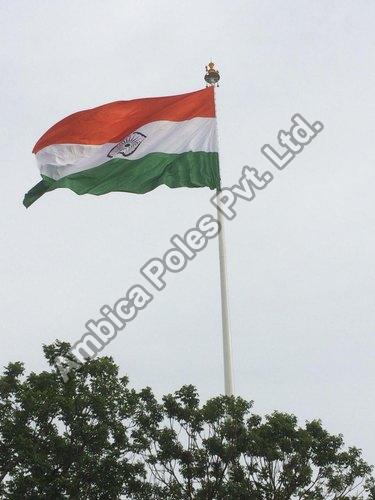 Hot Dip Galvanized Flag Mast Pole, Technics : Machine Made