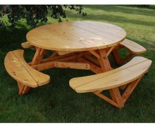 Round rectangular Designer Garden Dining Table