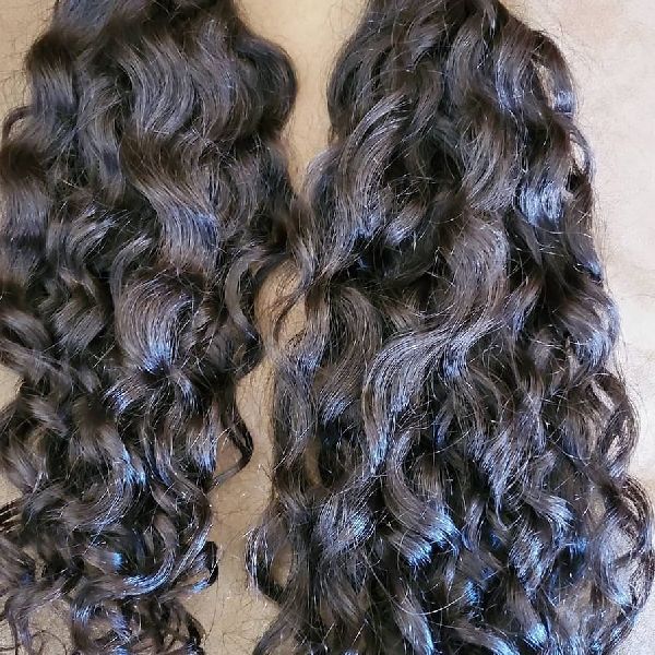 Natural Wavy Hair, Length : 15-25Inch