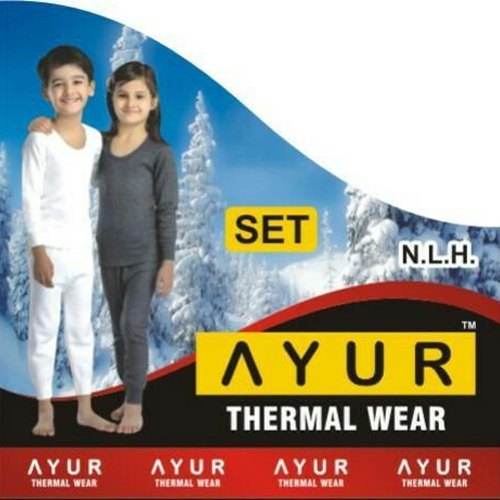 Plain Round kids thermal, Occasion : Casual Wear