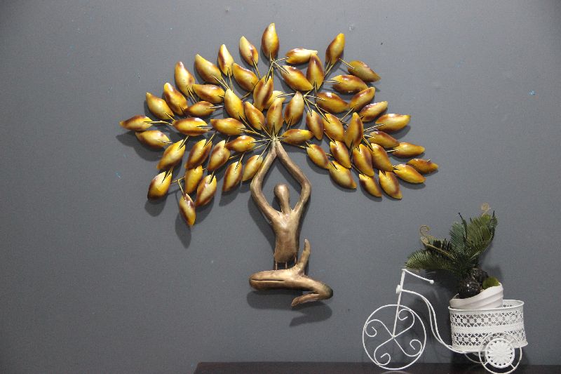 Yoga Antique Tree Wall Decor