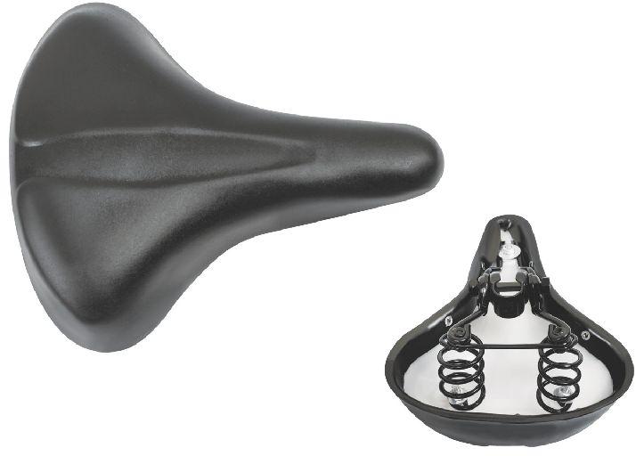 FF- 304 PVC Bicycle Seat, Color : Black