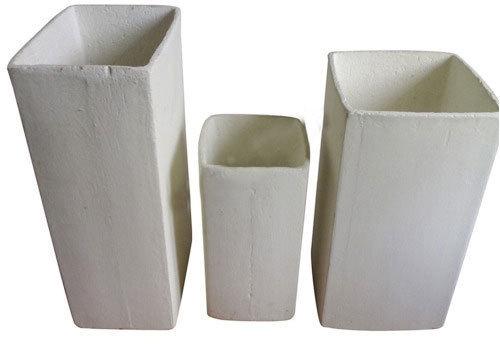Rectangular Ceramic Muffle, Color : White