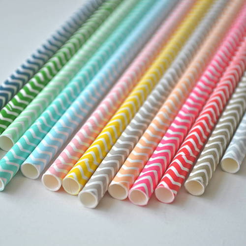 Colourless Paper Straw