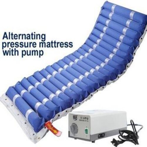 Life-Line Air Pump Mattress, Color : Blue