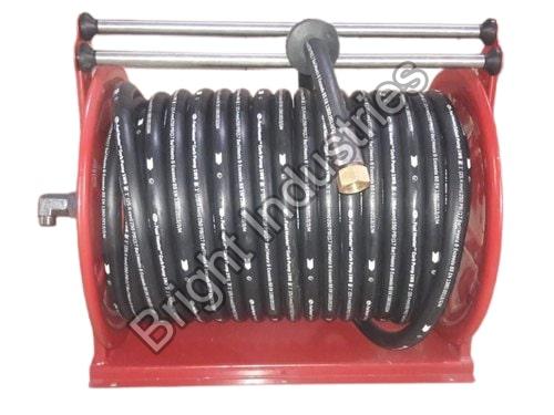 Round Heavy Duty Diesel Hose Reel, for Cable Reeling, Size : 10