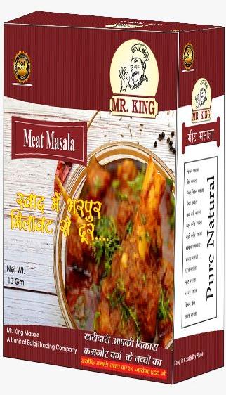 Blended Organic Meat Masala Powder, for Cooking, Packaging Type : Paper Box