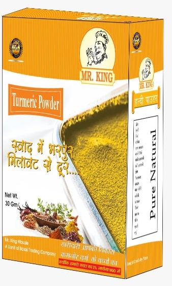 Blended Turmeric Powder, for Cooking, Packaging Type : Paper Box