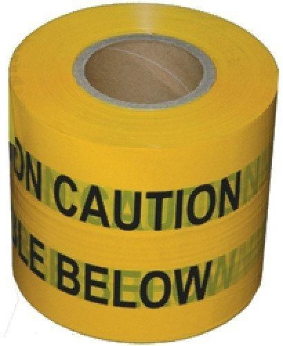 Plastic Detectable Caution Tape, Color : Yellow Black