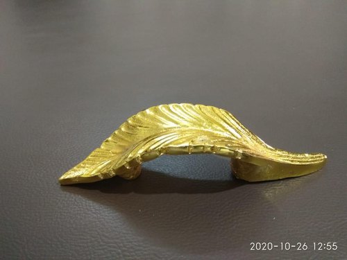 Polished Plain Tray Brass Handle, Size : Standard