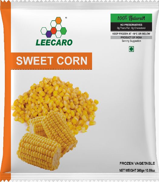 Leecaro Frozen Sweet Corn, for Cooking, Pizza, Snacks, Certification : FSSAI