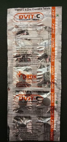 DVIT-C Chewable Tablets