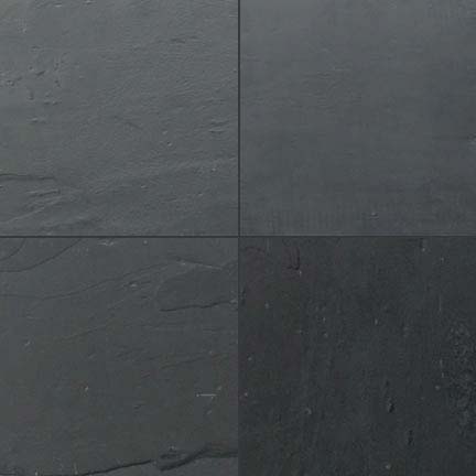 Black Slate Stone Paving Slabs, for Construction, Shape : Rectangle, Square