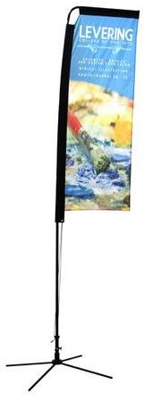 PVC Flag Banner Stand