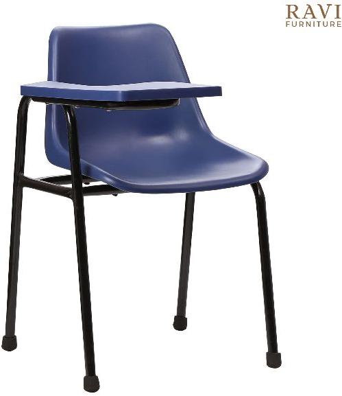 Polished Plain Metal RF Blue Student Chair, Style : Modern