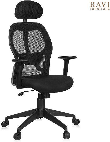 Polished Metal RF Matrix Mesh Chair, for Office, Style : Modern