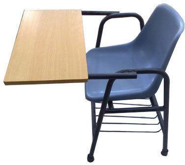 Plain Metal Student Writing Board Chair, Style : Modern