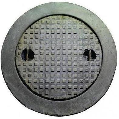 SFRC Manhole Cover, for Industrial, Public Use, Shape : Round, Square