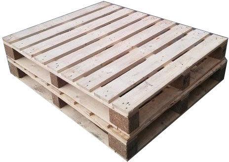 Rectangular Heavy Duty Wooden Pallet, for Packaging Use, Feature : Loadable