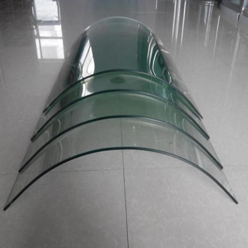 Bending toughened glass, Shape : Curve