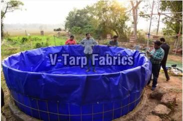 Plastic Biofloc Tanks, Color : Blue