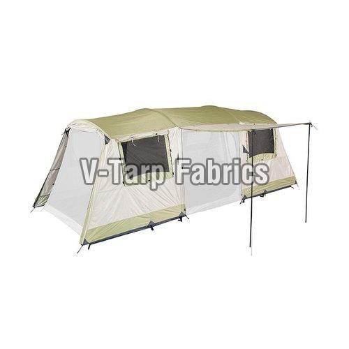 Polyester Oztrail Bungalow Tent, Pattern : Plain