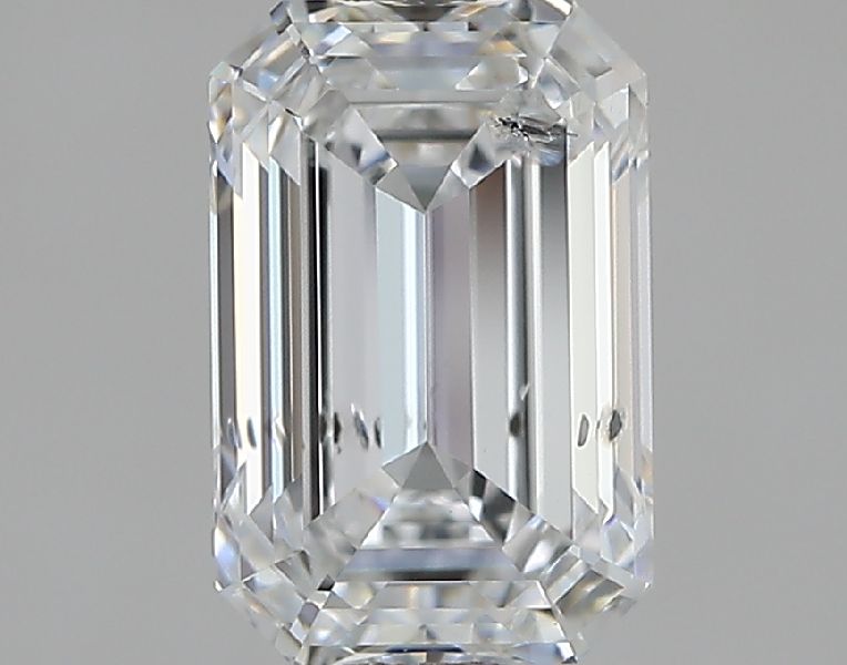 1.05 E SI2 Emerald Cut Dossier Diamond