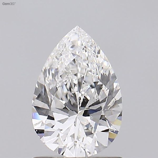 2.01 Pear Brilliant G VS2 CVD Type 2A IGI Certified Polish Diamond