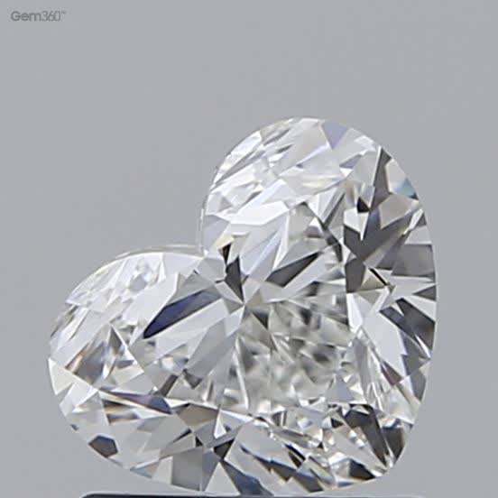 2.06 Heart E VS2 CVD IGI Certified Polish Diamond