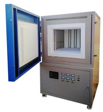 Electric Automatic Metal High Temperature Furnace, for Industrial, Color : Grey