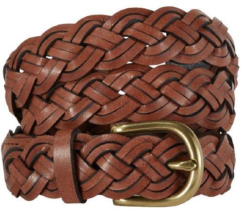 Plain Ladies Braided Leather Belts, Feature : Easy To Tie, Fine Finishing, Shiny Look