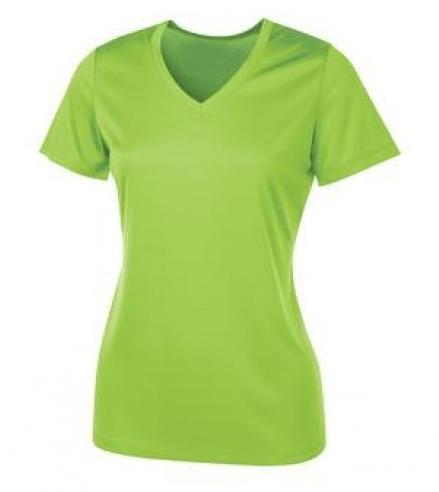 Half Sleeves Cotton Ladies V Neck T-Shirt, Occasion : Casual Wear