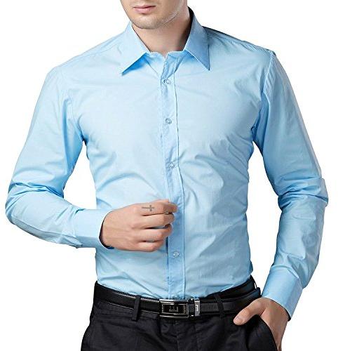 Plain Cotton Mens Formal Shirts, Size : XL, XXL, XXXL