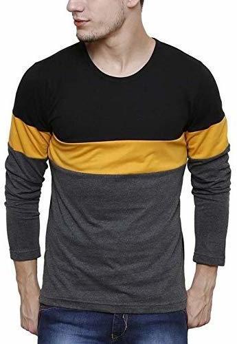 Plain Cotton Mens Full Sleeve T-Shirts, Feature : Anti-Wrinkle, Comfortable
