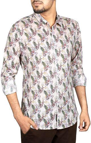 Cotton Mens Printed Shirts, Length : 35 Inch, 40 Inch, 45 Inch