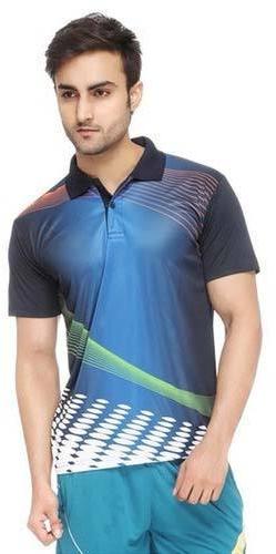 Polyester Mens Sports T Shirts, Length : 35 Inch, 40 Inch, 45 Inch