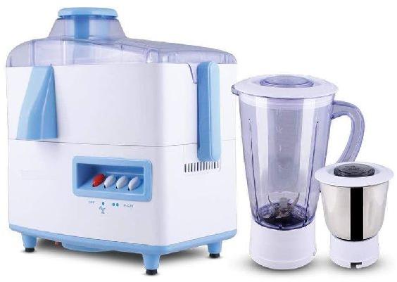 Stainless Steel Electric Semi Automatic Juicer Mixer Grinder, Housing Material : Plastic