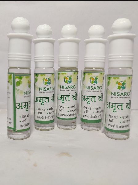 Amrut Bindu, Type : Ayurvedic Pain Killer Oil - NISARG ORGANIC FARM,  Bhavnagar, Gujarat