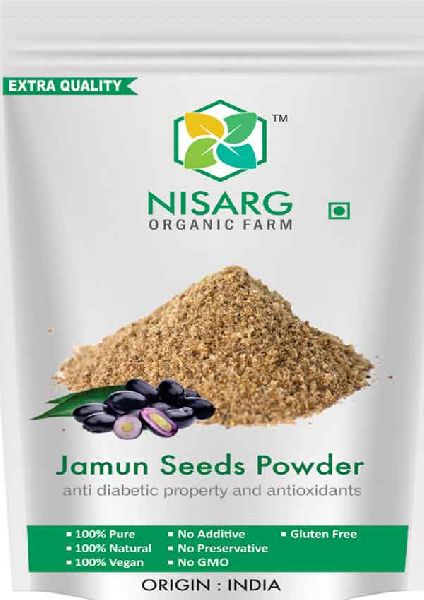 Natural Jamun Seeds Powder, for Health Benefits, Purity : 100%