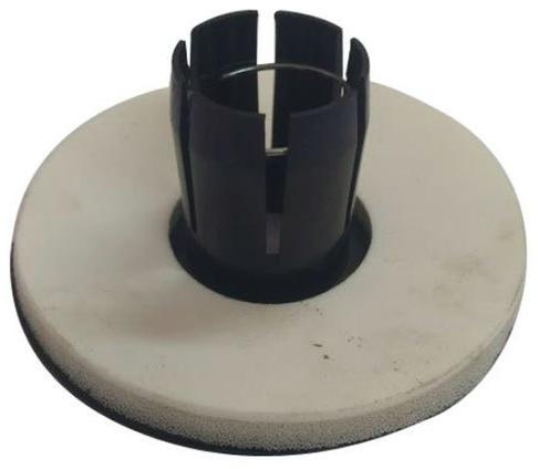 Round Side Flange Assembly, Color : White Black