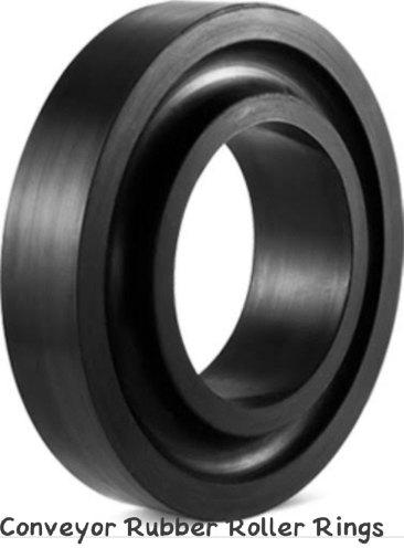 Round Rubber Roller Ring, Color : Black