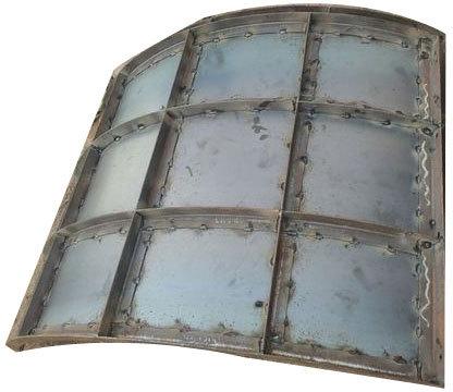 MS Half Round Shuttering Plate