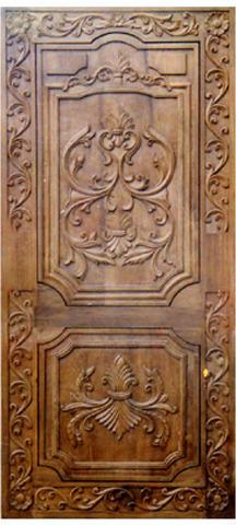 Art Wooden Door, Open Style : Hinged