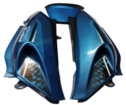 Vikalp  Plastic Hero Glamour Tail Panel, Color : Blue