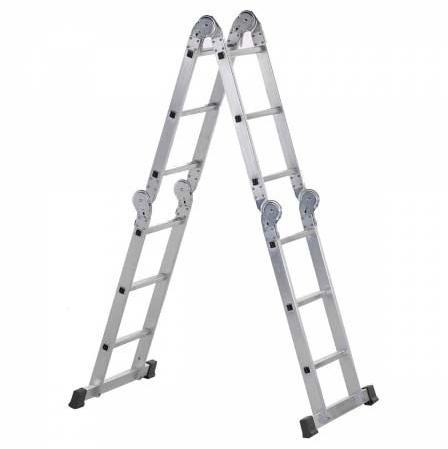 Aluminium Multipurpose Ladder, Color : Silver
