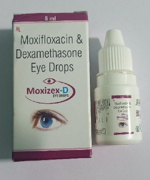 Moxizex-D Eye Drops, Form : Liquid