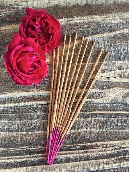 Wood Dust Rose Incense Stick, For Home, Office, Temples, Packaging Type : Packet