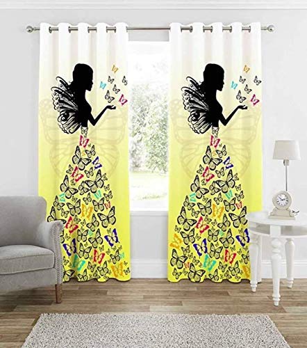 Linen Digital Print Curtains, Feature : Easily Washable, Impeccable Finish