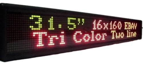 Dual Color LED Display, Voltage : 220-240 V AC