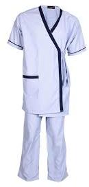 Plain Pure Cotton Patient Uniform, Size : Standard